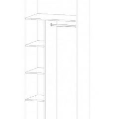 БУРАТИНО Шкаф для одежды в Соликамске - solikamsk.mebel24.online | фото 2