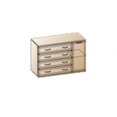 Детская Карина композиция 8 (Гикори Джексон светлый) в Соликамске - solikamsk.mebel24.online | фото 9