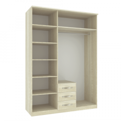ДИАНА Д11 Шкаф для одежды в Соликамске - solikamsk.mebel24.online | фото 2