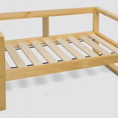 Диван двухместный DEmoku Д-2 (Беж/Холодный серый) в Соликамске - solikamsk.mebel24.online | фото 3