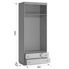 ФОРСАЖ Шкаф комбинированный (с ящ. 2-створчатый) в Соликамске - solikamsk.mebel24.online | фото 5