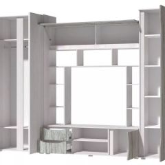 Гостиная Аванта (Анкор светлый/Артвуд темный) в Соликамске - solikamsk.mebel24.online | фото 2