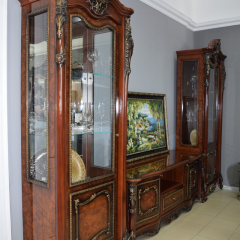 Гостиная Джоконда (корень дуба глянец) 1+ТВ+1 в Соликамске - solikamsk.mebel24.online | фото 4