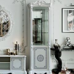 Гостиная Грация (комплект) белый/серебро в Соликамске - solikamsk.mebel24.online | фото 3