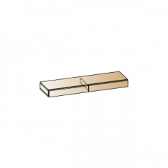 Гостиная Камелия Композиция 11 (Снежный ясень) в Соликамске - solikamsk.mebel24.online | фото 6