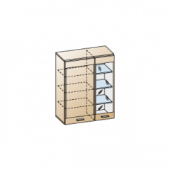 Гостиная Камелия Композиция 2 (Снежный ясень) в Соликамске - solikamsk.mebel24.online | фото 2