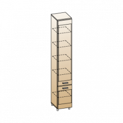 Гостиная Камелия Композиция 7 (Снежный ясень) в Соликамске - solikamsk.mebel24.online | фото 2