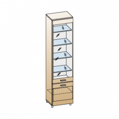 Гостиная Камелия Композиция 7 (Снежный ясень) в Соликамске - solikamsk.mebel24.online | фото 3