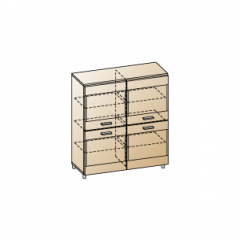 Гостиная Камелия Композиция 8 (Снежный ясень) в Соликамске - solikamsk.mebel24.online | фото 10