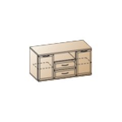 Гостиная Карина Композиция 13 (Ясень Асахи) в Соликамске - solikamsk.mebel24.online | фото 5