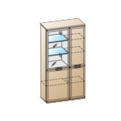 Гостиная Карина Композиция 24 (Снежный ясень) в Соликамске - solikamsk.mebel24.online | фото 2