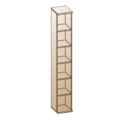 Гостиная Карина Композиция 25 (Ясень Асахи) в Соликамске - solikamsk.mebel24.online | фото 7