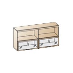 Гостиная Карина Композиция 9 (Гикори Джексон светлый) в Соликамске - solikamsk.mebel24.online | фото 3
