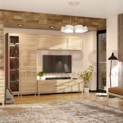 Гостиная Мелисса Композиция 10 (Ясень Асахи) в Соликамске - solikamsk.mebel24.online | фото