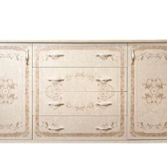 Гостиная модульная Патрисия (крем корень глянец) в Соликамске - solikamsk.mebel24.online | фото 5