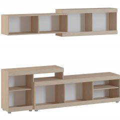 Гостиная Оскар (Дуб сонома/Белый) в Соликамске - solikamsk.mebel24.online | фото 3