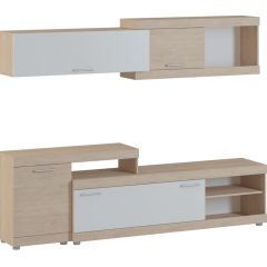 Гостиная Оскар (Дуб сонома/Белый) в Соликамске - solikamsk.mebel24.online | фото 2
