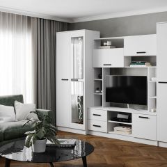 Гостиная СОЛО ЛДСП Белый в Соликамске - solikamsk.mebel24.online | фото