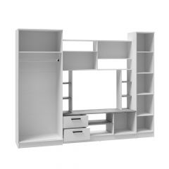 Гостиная СОЛО ЛДСП Белый в Соликамске - solikamsk.mebel24.online | фото 2
