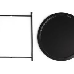 Журнальный стол Tray 47х51 black в Соликамске - solikamsk.mebel24.online | фото 3