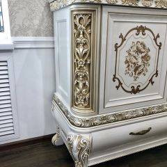 Комод с Зеркалом Алсу (белый глянец) в Соликамске - solikamsk.mebel24.online | фото 9