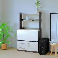 Компьютерный стол СП-1 (Венге/Дуб молочный) в Соликамске - solikamsk.mebel24.online | фото 4