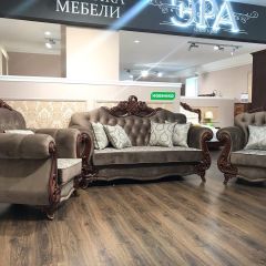Комплект мягкой мебели Афина (караваджо глянец) в Соликамске - solikamsk.mebel24.online | фото