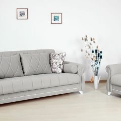 Комплект Роуз ТД 414 диван-кровать + кресло + комплект подушек в Соликамске - solikamsk.mebel24.online | фото