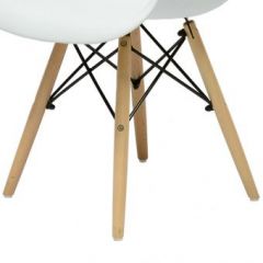 Кресло Barneo N-14 WoodMold белый в Соликамске - solikamsk.mebel24.online | фото 2