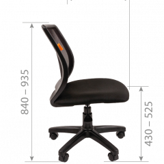 Кресло для оператора CHAIRMAN 699 Б/Л (ткань стандарт/сетка TW-04) в Соликамске - solikamsk.mebel24.online | фото 7