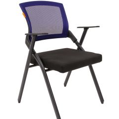 Кресло для посетителей CHAIRMAN NEXX (ткань стандарт черный/сетка DW-61) в Соликамске - solikamsk.mebel24.online | фото 1