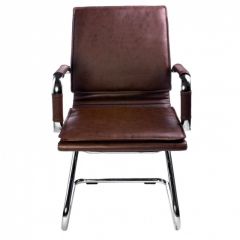 Кресло для посетителя Бюрократ CH-993-Low-V/Brown коричневый в Соликамске - solikamsk.mebel24.online | фото 4