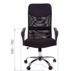 Кресло для руководителя CHAIRMAN 610 N (15-21 черный/сетка красный) в Соликамске - solikamsk.mebel24.online | фото 2