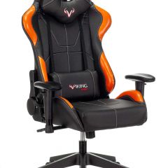 Кресло игровое Бюрократ VIKING 5 AERO ORANGE черный/оранжевый в Соликамске - solikamsk.mebel24.online | фото