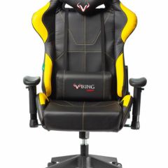 Кресло игровое Бюрократ VIKING 5 AERO YELLOW черный/желтый в Соликамске - solikamsk.mebel24.online | фото 3