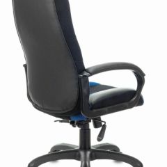 Кресло компьютерное BRABIX PREMIUM "Rapid GM-102" (экокожа/ткань, черное/синее) 532106 в Соликамске - solikamsk.mebel24.online | фото 4