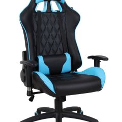 Кресло компьютерное BRABIX "GT Master GM-110" (черное/голубое) 531928 в Соликамске - solikamsk.mebel24.online | фото 1