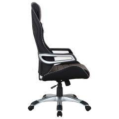 Кресло компьютерное BRABIX Techno GM-002 (ткань) черное/серое, вставки белые (531815) в Соликамске - solikamsk.mebel24.online | фото 4
