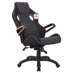 Кресло компьютерное BRABIX Techno Pro GM-003 (ткань черное/серое, вставки оранжевые) 531813 в Соликамске - solikamsk.mebel24.online | фото 8