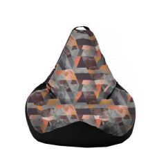 Кресло-мешок XL Snow Mango-Black в Соликамске - solikamsk.mebel24.online | фото