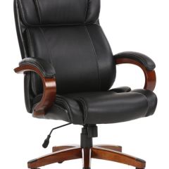 Кресло офисное BRABIX PREMIUM "Magnum EX-701" (дерево, рециклированная кожа, черное) 531827 в Соликамске - solikamsk.mebel24.online | фото