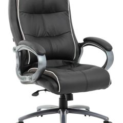 Кресло офисное BRABIX PREMIUM "Strong HD-009" (экокожа черная, ткань серая) 531945 в Соликамске - solikamsk.mebel24.online | фото 1