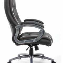 Кресло офисное BRABIX PREMIUM "Strong HD-009" (экокожа черная, ткань серая) 531945 в Соликамске - solikamsk.mebel24.online | фото 3