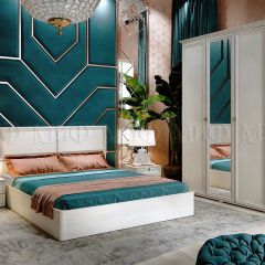 ПРЕСТИЖ-2 Кровать 1,4 м с ПМ (Сандал светлый) в Соликамске - solikamsk.mebel24.online | фото