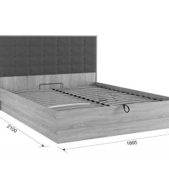 НИКОЛЬ Кровать 1.6 с ПМ в Соликамске - solikamsk.mebel24.online | фото 3