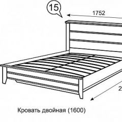 Кровать 1600 с ПМ София 15 в Соликамске - solikamsk.mebel24.online | фото 3