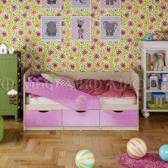 Кровать Бабочки (Сиреневый металлик) 1600 в Соликамске - solikamsk.mebel24.online | фото