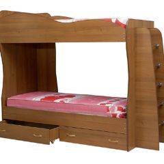 Кровать детская 2-х ярусная Юниор-1 (800*2000) ЛДСП в Соликамске - solikamsk.mebel24.online | фото 1