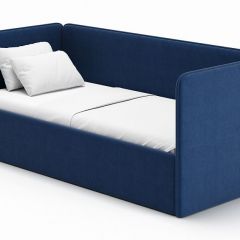 Кровать-диван Leonardo 160*70 (Синий) + боковина в Соликамске - solikamsk.mebel24.online | фото