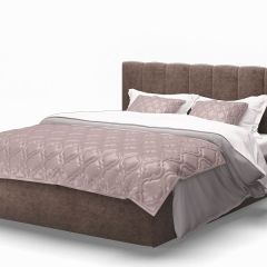 Кровать Элен 1600*2000 Rock 05 (коричневый) в Соликамске - solikamsk.mebel24.online | фото
